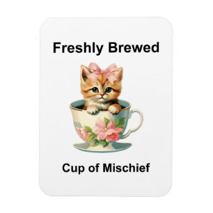 Íman Whimsical Cat