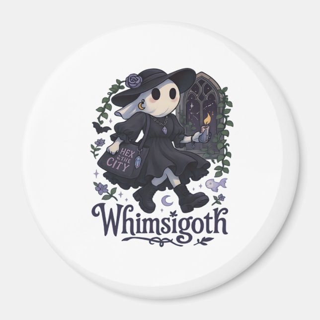 Íman Whimsigoth Com Clássico Urbano – Magia Urbana Enco (Frente)