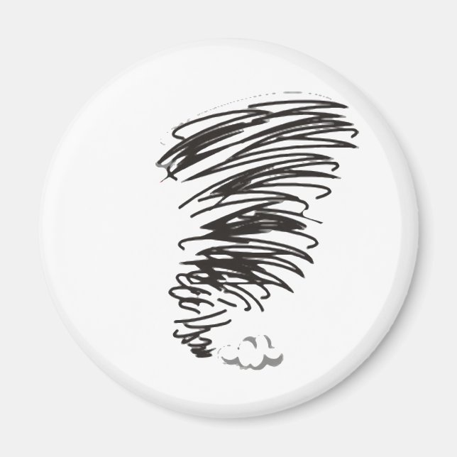 Íman Whirling Tornado (Frente)