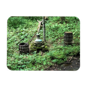Íman Whiskey ainda em Mabry Mill, VA