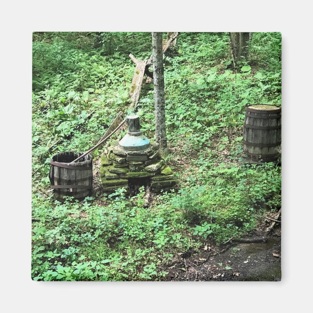 Íman Whiskey ainda em Mabry Mill, VA (Frente)