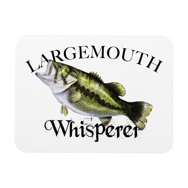Íman Whisperer de Bass Largemouth (Horizontal)