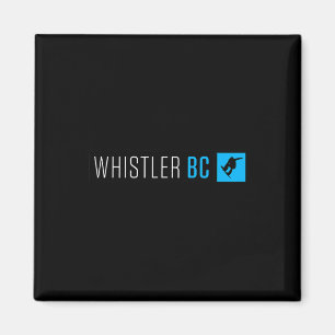 Íman Whistler British Columbia Snowboard Type