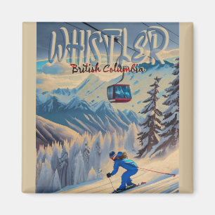 Íman Whistler Vancouver British Columbia Canadá 1950