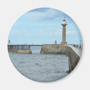Íman Whitby no North Yorkshire, Inglaterra.
