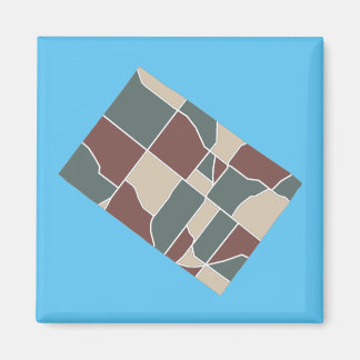 Íman Whitdor Township Map Magnet