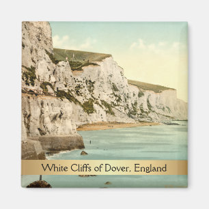 Íman White Cliff of Dover, Kent, Inglaterra