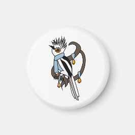 Íman White-crested helmetshrike