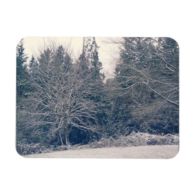 Íman White inverno (Horizontal)
