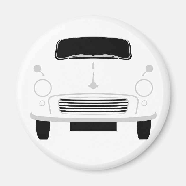 Íman White Morris Minor Fridge (Frente)