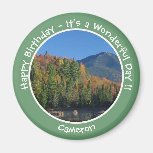 Íman Whiteface Mountain, Adirondack Autumn Party Items