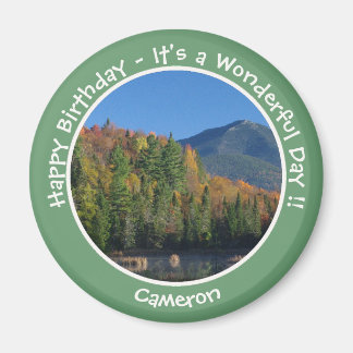 Íman Whiteface Mountain, Adirondack Autumn Party Items