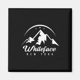 Íman Whiteface Mountain New York Ski Resort Skiing Snow