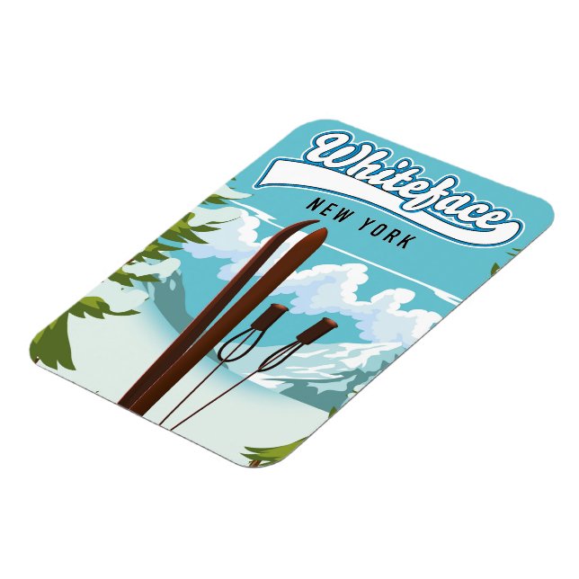 Íman Whiteface Nova York Para Esquiar (Left Side)