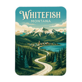 Íman Whitefish EUA