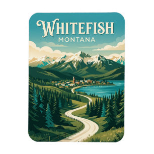 Íman Whitefish EUA