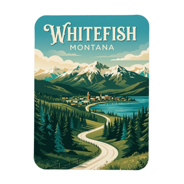 Íman Whitefish EUA (Vertical)