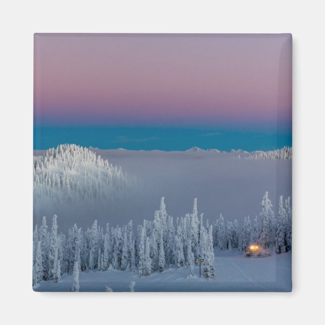 Íman Whitefish Mountain Resort em Whitefish, Montana (Frente)