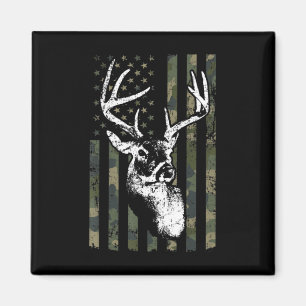 Íman Whitetail Buck Deer Hunting EUA Camouflage América