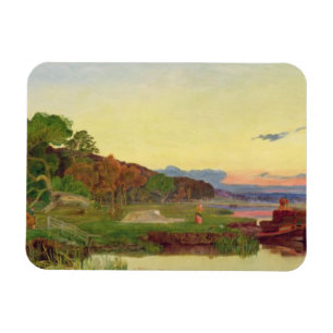 Íman Whitlingham, Norfolk, 1860 (óleo em canvas)
