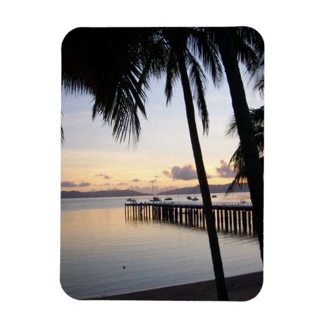 Íman Whitsunday Islands Sunset Magnet (Vertical)