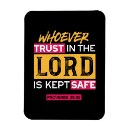 Íman Whoever Trusts in the Lord Is Kept Safe Quote
