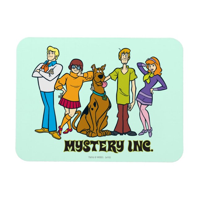 Íman Whole Gang 12 Mystery Inc (Horizontal)