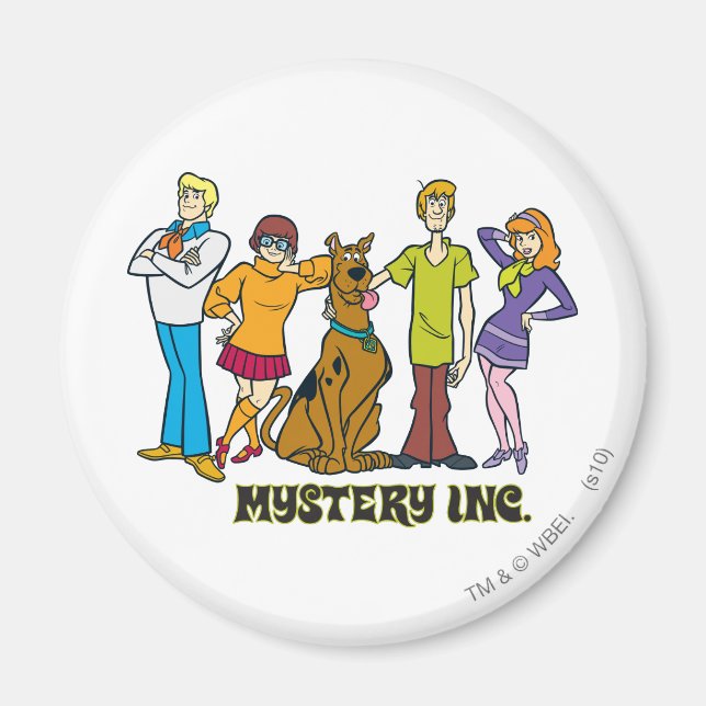 Íman Whole Gang 12 Mystery Inc (Frente)