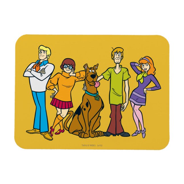 Íman Whole Gang 14 Mystery Inc (Horizontal)