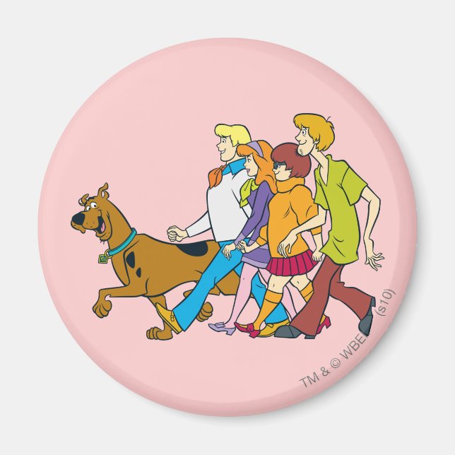 Íman Whole Gang 18 Mystery Inc (Frente)