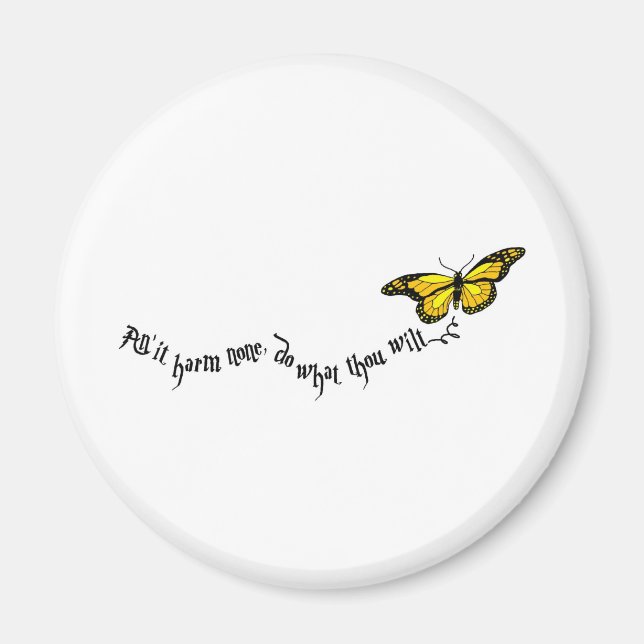 Íman Wiccan rede (Frente)