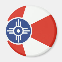 Íman Wichita Kansas ICT Flag