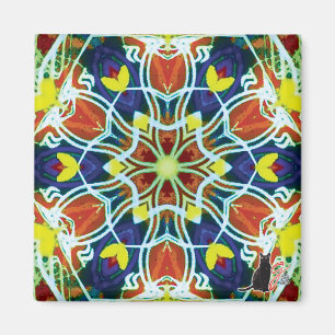 Íman Wicker Kaleidoscope Magnet