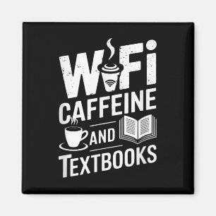 Íman Wifi Cafeína E Textos