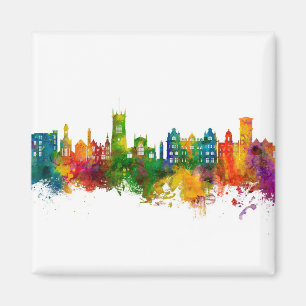 Íman Wigan England Skyline