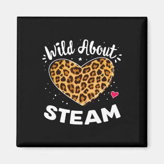 Íman Wild About Steam Leopard Squad Stem Byck To School