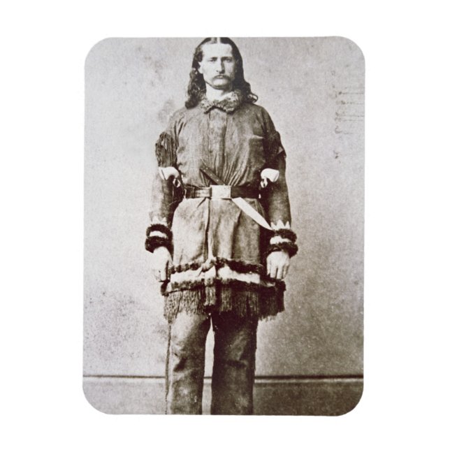 Íman 'Wild Bill' Hickok (1837-76) (foto b/w) (Vertical)