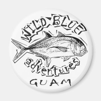 Íman wild blue adventures logo　マグネット