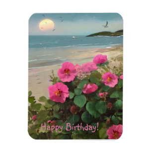 Íman Wild Rosa Beach Birthday