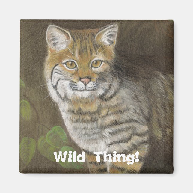 Íman Wild Thing Bobcat (Frente)