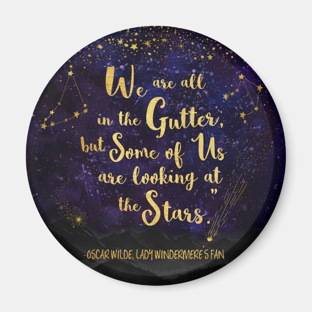 Íman Wilde - Olhando para o ímã das estrelas (Frente)