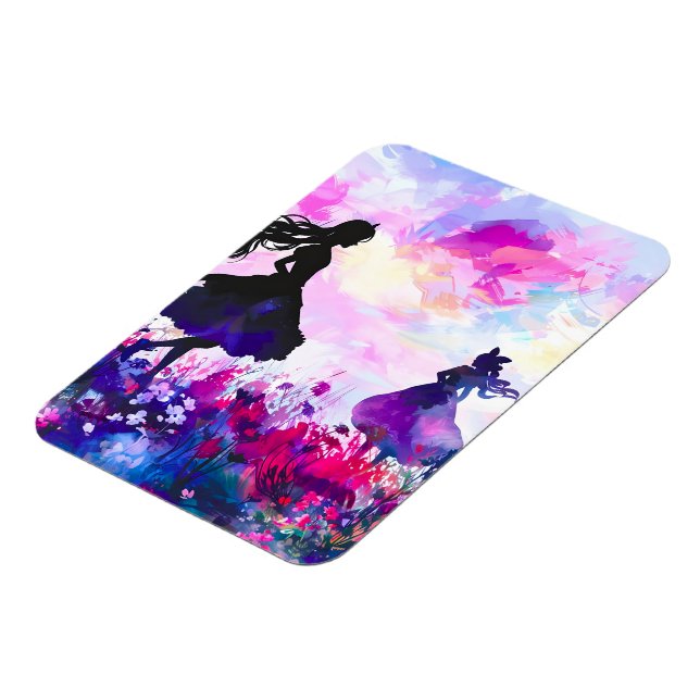 Íman Wildflower Wonderland Watercolor (Left Side)