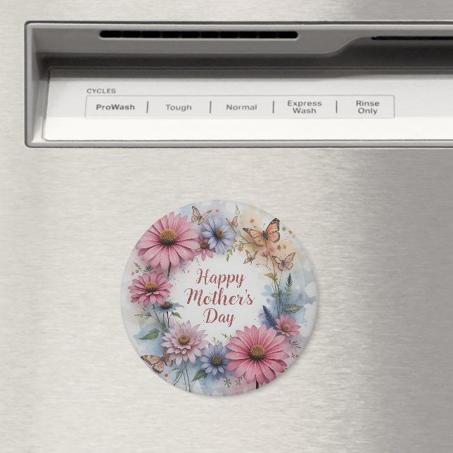 Íman WildFlowers Happy Mother's Day (In Situ (Dishwasher))
