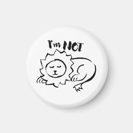 Íman Wildly Punny — Não Estou a Brincar Arte Minimalist