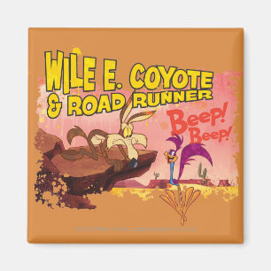ÍMAN WILE E. BEEP BEEP COYOTE™ E ROAD RUNNER™!™