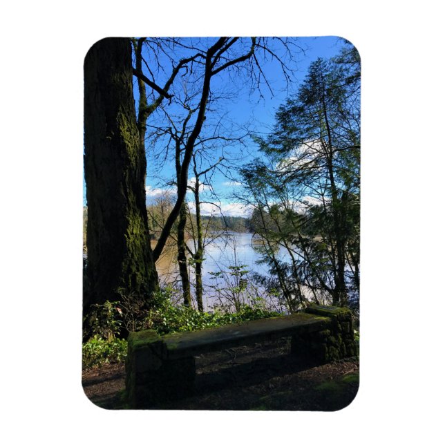 Íman Willamette River, do Parque Estadual de Champoeg,  (Vertical)