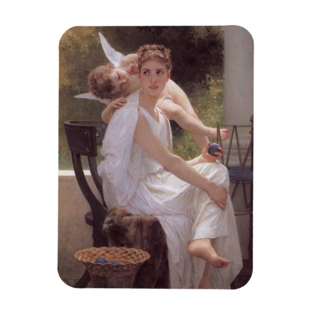 Íman William Adolphe Bouguereau art (Vertical)