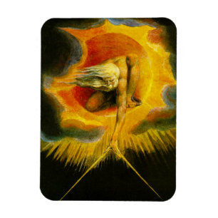 Íman William Blake antigo do ímã dos dias
