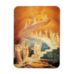 Íman William Blake Jacob's Ladder Magnet