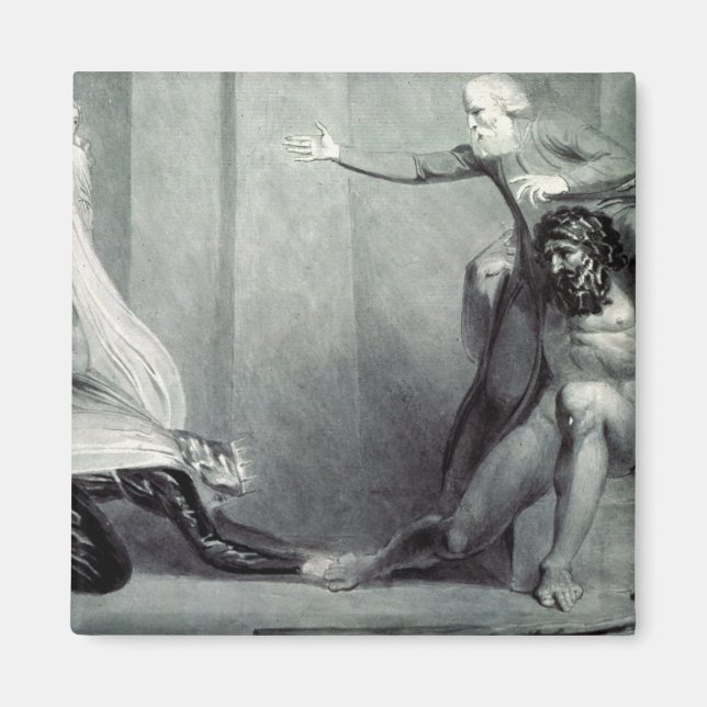 Íman William Blake | Tiriel, devolvido ao Palácio (Frente)